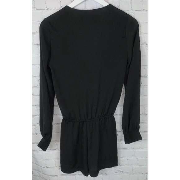 BLUE LIFE Womens’ Black Long Sleeve Romper Size Small - Picture 6 of 6